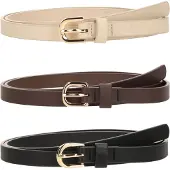 About You Ceinture beige / marron / noir