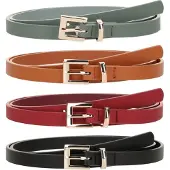 STUDIO SELECT Ceinture cognac / vert pastel / rouge / noir