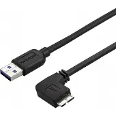 StarTech.com .com USB3AU1MRS câble USB USB 3.2 Gen 1 (3.1 Gen 1) USB A Micro-USB B Noir