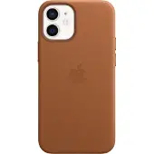 Apple iPhone 12 mini Back Cover avec MagSafe Cuir Havane