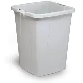 Durable Conteneur à déchets DURABIN 90L carré, Gris, 1800474050