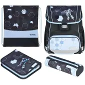 Herlitz 400196501 Schulranzen Loop Plus "Cyber Soccer" (cartable)