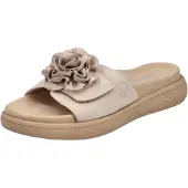 Rieker Chaussures de dame , sandales confortables, couleur beige, pour le quotidien