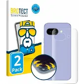BROTECT Full-Screen Protection (2 pcs, Google Pixel 9a), Téléphone portable : film de protection, Transparent