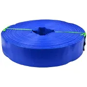 GEKO G70015 PacLay - Tuyau plat (2 x 50 m, 2 bar), couleur bleu