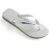 Havaianas Tongs BRASIL LOGO hommes - Blanc - 33 / 34