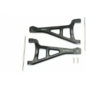 Sonstige Verlage bras de suspension avant supérieur en aluminium noir trx 1/10 e-revo