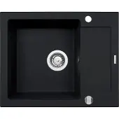 Pyramis Ceramic sink MIDO 62x50 1B 1D Carbon
