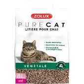 Zolux Litiere Purecat Vegetale Naturelle 8l