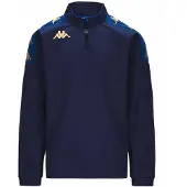 Kappa Sweat-shirt à demi-fermeture éclair Gassolo Bleu 12 ans Garçons, Filles Bleu 12 ans