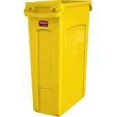Rubbermaid 1956188 Corbeille Slim Jim avec conduits d'aération