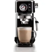 Ariete 00M138112AR0 Slim Moderna machine à espresso noir