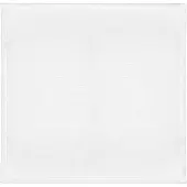 Party Deco Napkins en tissu, blanc, 40x40cm (1 pkt / 4 pc.) (4 pcs, 40 x 40 cm)