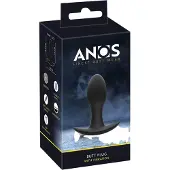 ANOS - vibromasseur prostate rechargeable étanche - silicone noir