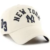 47 Mlb New York Yankees Clubhouse Faber Clean Up Cap Blanc