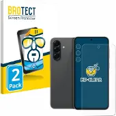 BROTECT Protection Clair (2 pcs, Samsung Galaxy A56), Téléphone portable : film de protection, Transparent