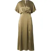 Vera Mont Robe jaune chiné