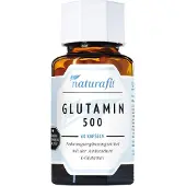 Naturafit Glutamine 500 mg, 60 gélules