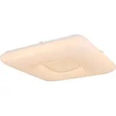 Globo Lighting Plafonnier LED RGB, télécommande, contrôle par application, L 50 cm