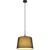Globo Lighting Lampe à suspendre métal noir mat, 1x E27