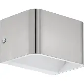 Eglo Spot mural en acier inoxydable Sania 4 13 cm