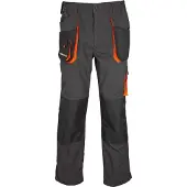 Terrax Pantalon homme taille 50 gris foncé/noir/orange (50)