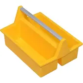 Allit 457279 Caisse de transport McPlus Carry 40, PP, jaune