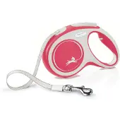 Flexi Laisse automatique New Comfort M Sangle 5m Rouge