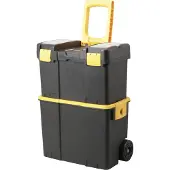 Allit Valise à outils McPlus Mobile P24, noir/jaune