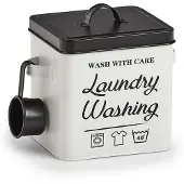 Zeller Boîte à lessive, métal Laundry Present