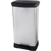 Curver Odpadkový ko Deco Bin Duo 23 l + 23 l stíbrný