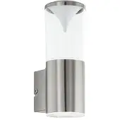Eglo Applique murale extérieure LED en acier inoxydable Penalva 2x 3,7 W