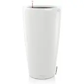 Lechuza Jardinière Rondo 40 ALL-IN-ONE Blanc haute brillance 15740