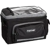 Fischer Fahrrad Pêcheurs Sacoche De Guidon, Noir, Uni