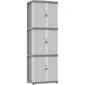 EDM Rolling Space Modular 3 Closet Argenté