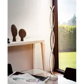 Eglo Lampadaire LED design avec interrupteur pour le salon LASANA