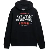 Superdry Sweat-shirt rouge / noir / blanc