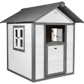 Axi Maison Enfant Beach Lodge En Blanc | Maison De Jeux En Bois Ffc Pour Les Enfants | Maisonnette / Cabane De Jeu Pour Le Jardin