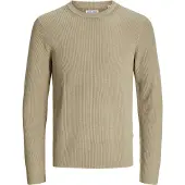 Jack & Jones Pull-over 'JJEPerfect' beige foncé