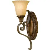 Elstead Lighting Applique classique Kelham Hall, dorée, britannique, 1xE27x60W, métal, dimensions : 41,9 x 14 x 19,7 cm, IP20, Feiss