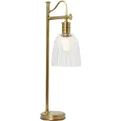 Elstead Lighting Lampe de bureau rétro Douille E27 60W en laiton vieilli Elstead