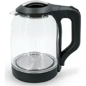 COMELEC WK7319, Bouilloire électrique, Noir, Transparent