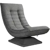 Casaria Fauteuil relax Aberdeen Gris Tissu