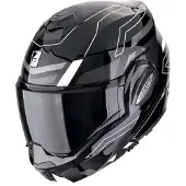 Scorpion EXO-Tech Evo Conquer Noir Purple Casque Modulable Taille XL