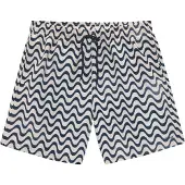 s.Oliver Shorts de bain bleu marine / blanc