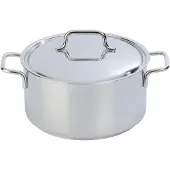 Demeyere Cocotte avec couvercle, 20 cm | ronde | acier inoxydable 18/10