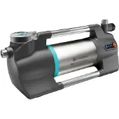 Gardena Pompe de jardin 6500 SilentComfort (gris foncé/acier inoxydable, 1.300 watts, Bluetooth, modèle 2023)