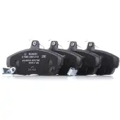 Bosch Jeu de plaquettes de frein 0 986 424 214, avant