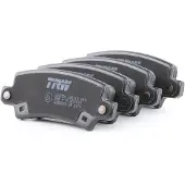 TRW Jeu de plaquettes de frein GDB3289, arrière