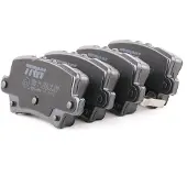 TRW Jeu de plaquettes de frein GDB3408, arrière